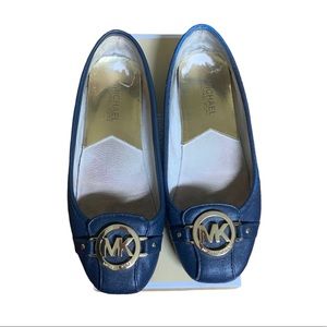 Michael Kors Navy Flats